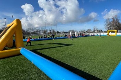 Move For Fun heeft de voetbalboarding 6vs6 ingezet tijden een trainingsochtend